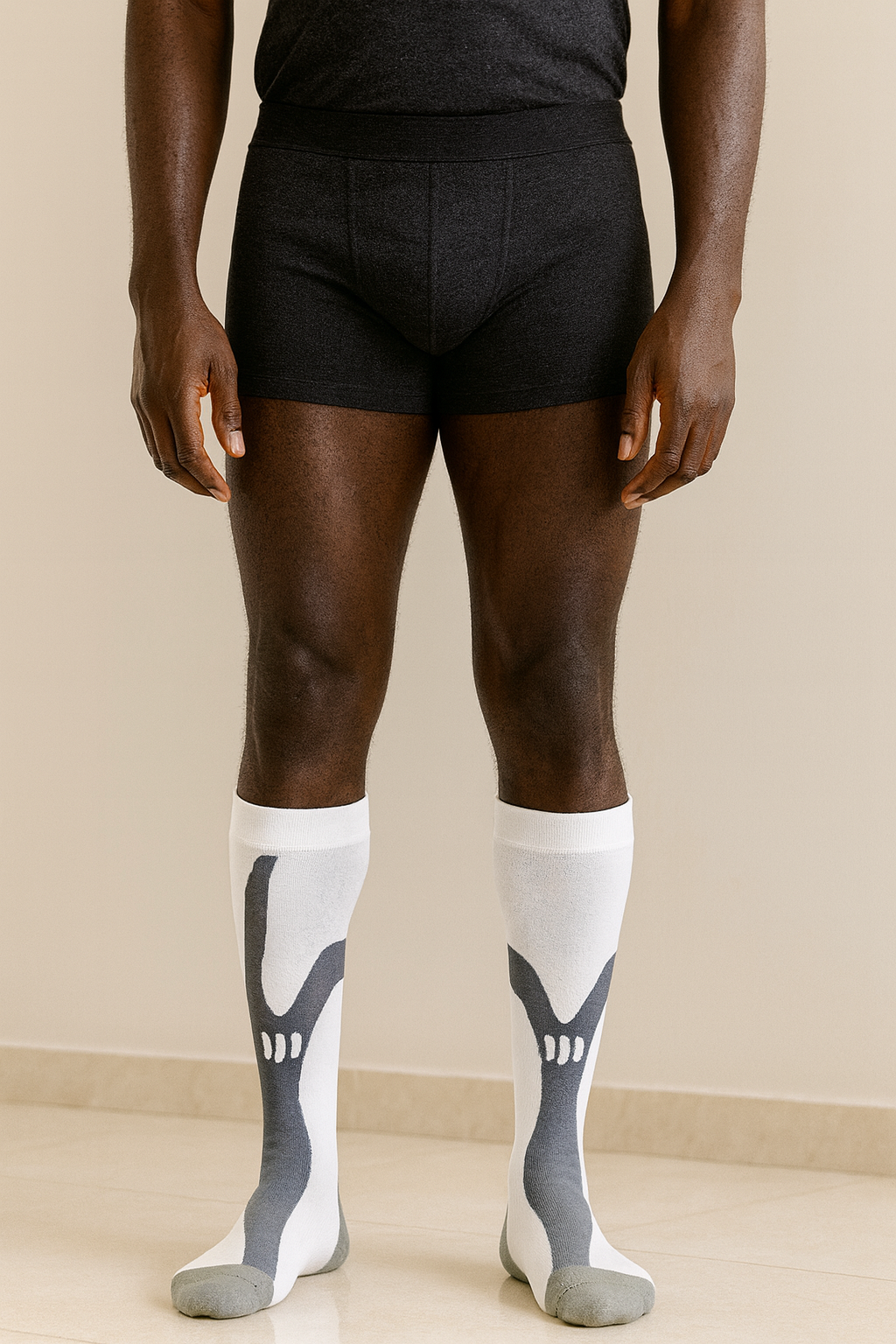 Chaussettes de compression ( Pack de deux ) ideal pour les jambes, lourdes, crampes, douleurss VitalFit